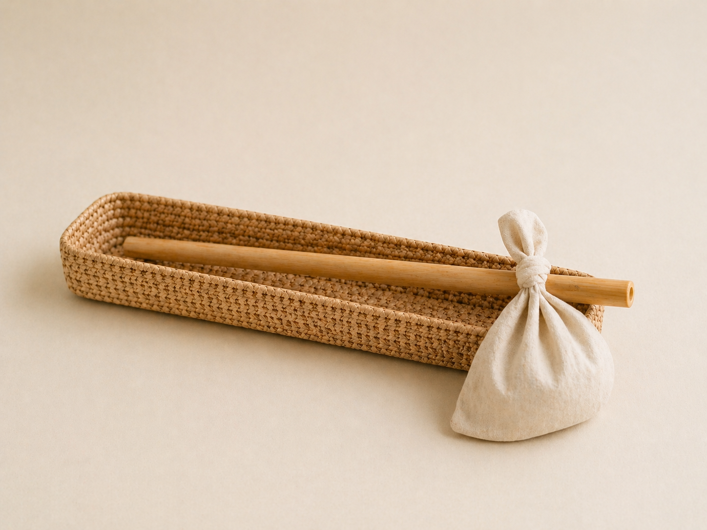 Soft natural dough with a fingerprint pressed in